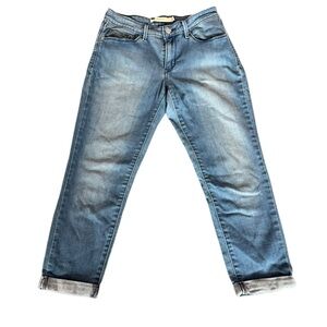 Levi’s Strauss Womens Ankle Skinny Jeans Sz 6 Roll Up